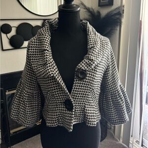 Black & white Vintage coat